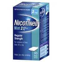Nicotinell Chewing Gum 2mg Mint 96