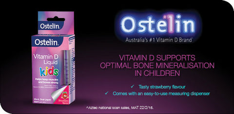 Ostelin Kids Vitamin D Liquid 20ml